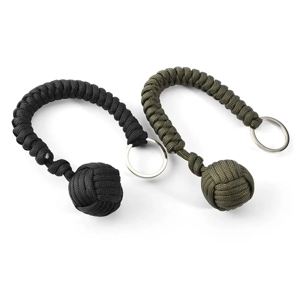 Mulitple Function Key Chain Umbrella Rope With Steel Ball For Outdoor Survival Hiking Rescue 
Mulitple Function Key Chain Umbrella Rope With Steel Ball For Outdoor Survival Hiking Rescue