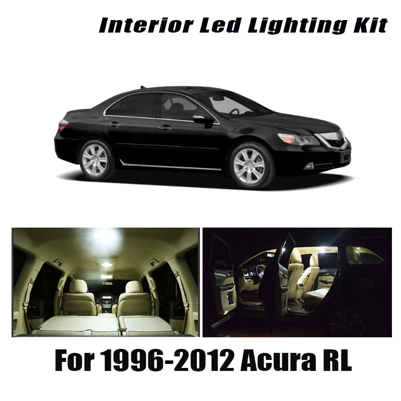 Для Acura RL 1996-2011 2012 Canbus Автомобильный светодиодный Интерьер Карта Купол багажник номерной знак комплект освещения Автомобильное освещение а...
Для Acura RL 1996-2011 2012 Canbus Автомобильный светодиодный Интерьер Карта Купол багажник номерной знак комплект освещения Автомобильное освещение а...