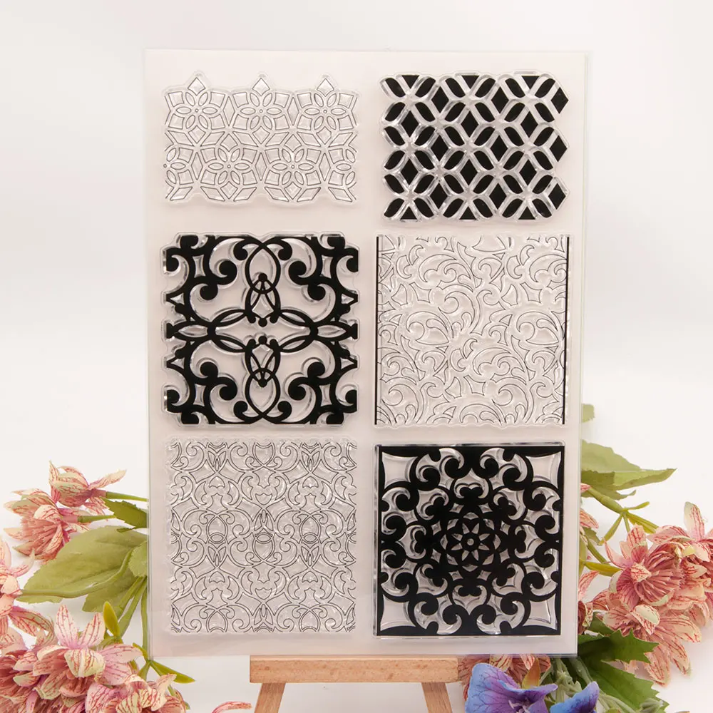 Background pattern Clear Stamp Transparent Silicone Seal for DIY Scrapbooking Card Making Photo Album Decoration Crafts Gift
Background pattern Clear Stamp Transparent Silicone Seal for DIY Scrapbooking Card Making Photo Album Decoration Crafts Gift