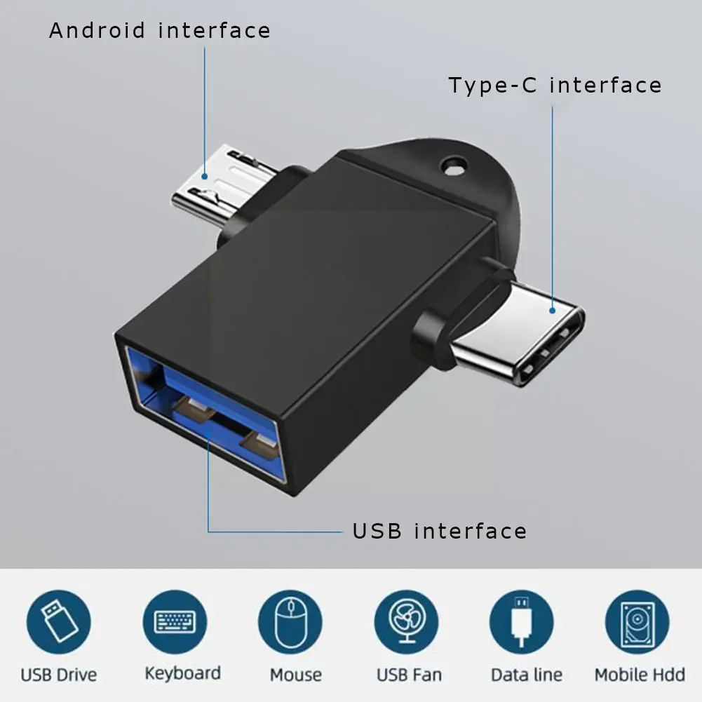 2-in-1 Type-c Micro Usb Otg Adapter For Android Usb 3.1 Data Transmit Converters For Tablet Hard Disk Drive Phone H9f2
2-in-1 Type-c Micro Usb Otg Adapter For Android Usb 3.1 Data Transmit Converters For Tablet Hard Disk Drive Phone H9f2