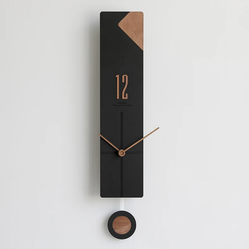 

Modern Design Luxury Wall Clock Fashion Nordic Simple Art Wall Clock Minimalist Wood Orologio Da Parete Home Decoration 60wcc