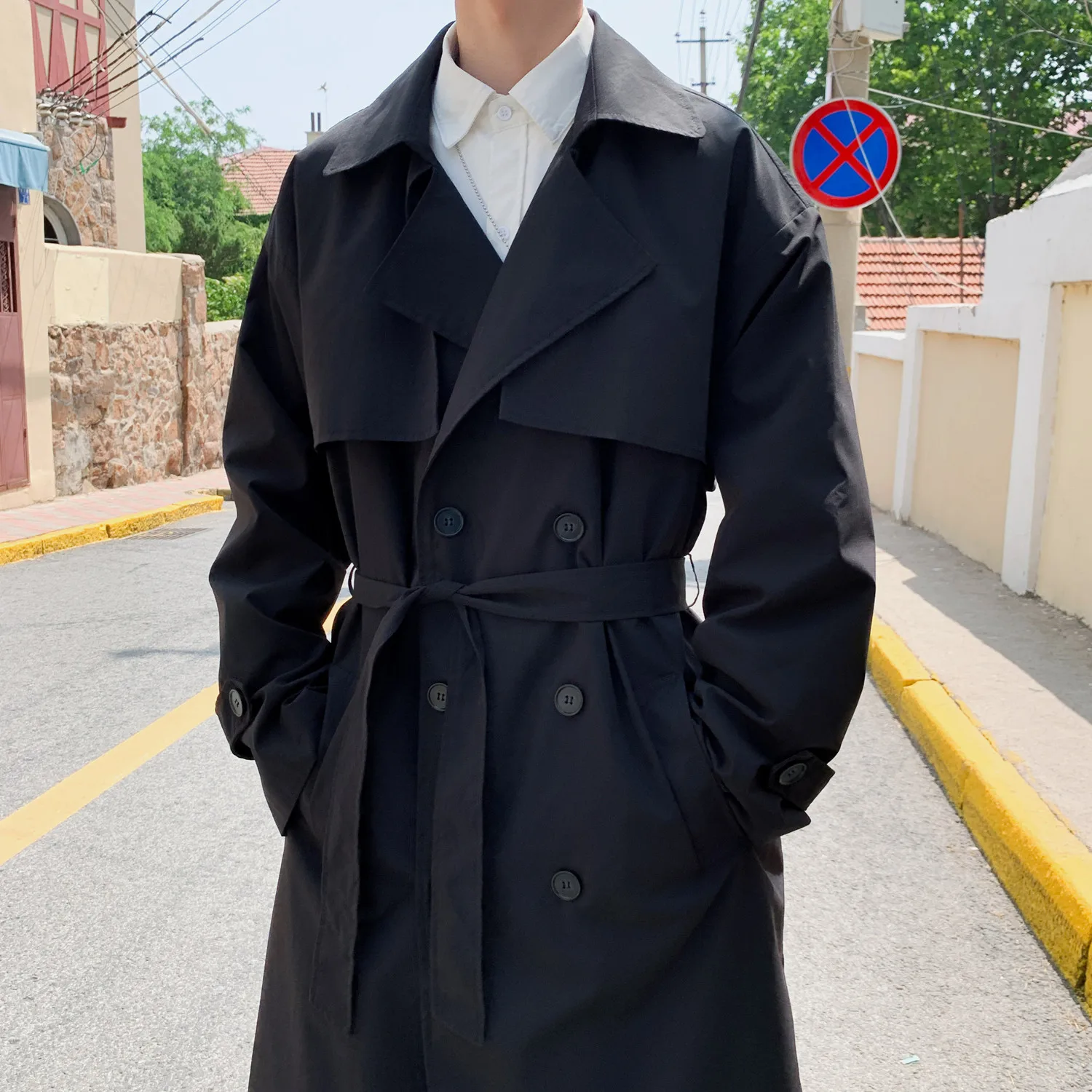 Autumn Men Jackets Harajuku Windbreaker Pocket Overcoat Male Casual Outwear Hip Hop Streetwear Double Breasted Windbreaker Loose
Autumn Men Jackets Harajuku Windbreaker Pocket Overcoat Male Casual Outwear Hip Hop Streetwear Double Breasted Windbreaker Loose