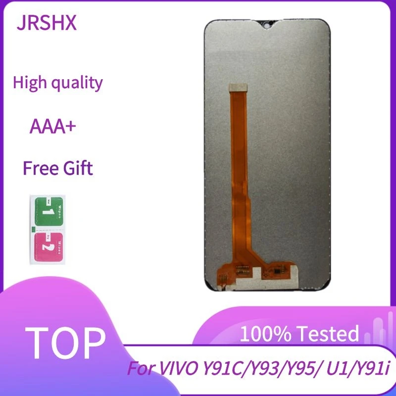 Original For Vivo Y91 Y91i Y91c Y93 Y93s Y93st Y95 MT6762 U1 LCD Display Touch Screen Digitizer Assembly Replacement Parts
Original For Vivo Y91 Y91i Y91c Y93 Y93s Y93st Y95 MT6762 U1 LCD Display Touch Screen Digitizer Assembly Replacement Parts