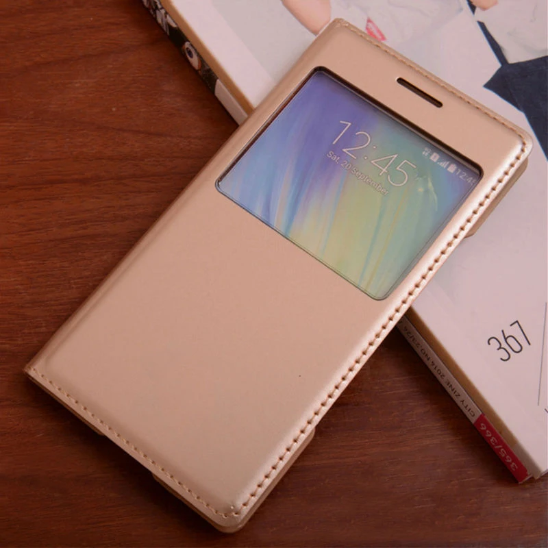 Кожаный чехол книжка для Samsung Galaxy A3 2015 A 3 GalaxyA3 SM A300 A300F A300H A300FU ударопрочный