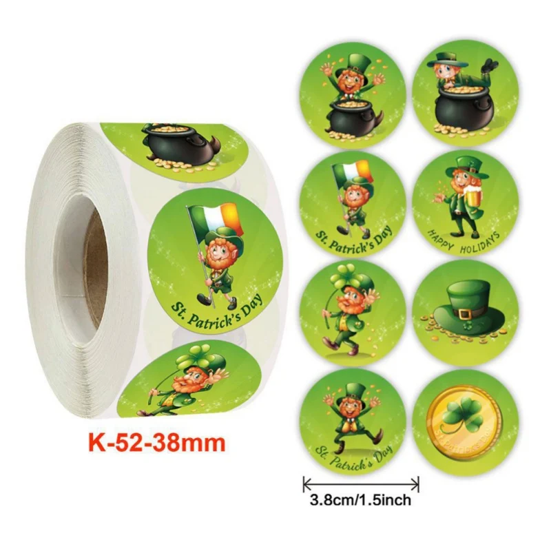 Easter Sticker Animal Sticker Roll Round Holiday Gift Decorative Self-adhesive Label Paper Sticks for Home Decoration
Easter Sticker Animal Sticker Roll Round Holiday Gift Decorative Self-adhesive Label Paper Sticks for Home Decoration