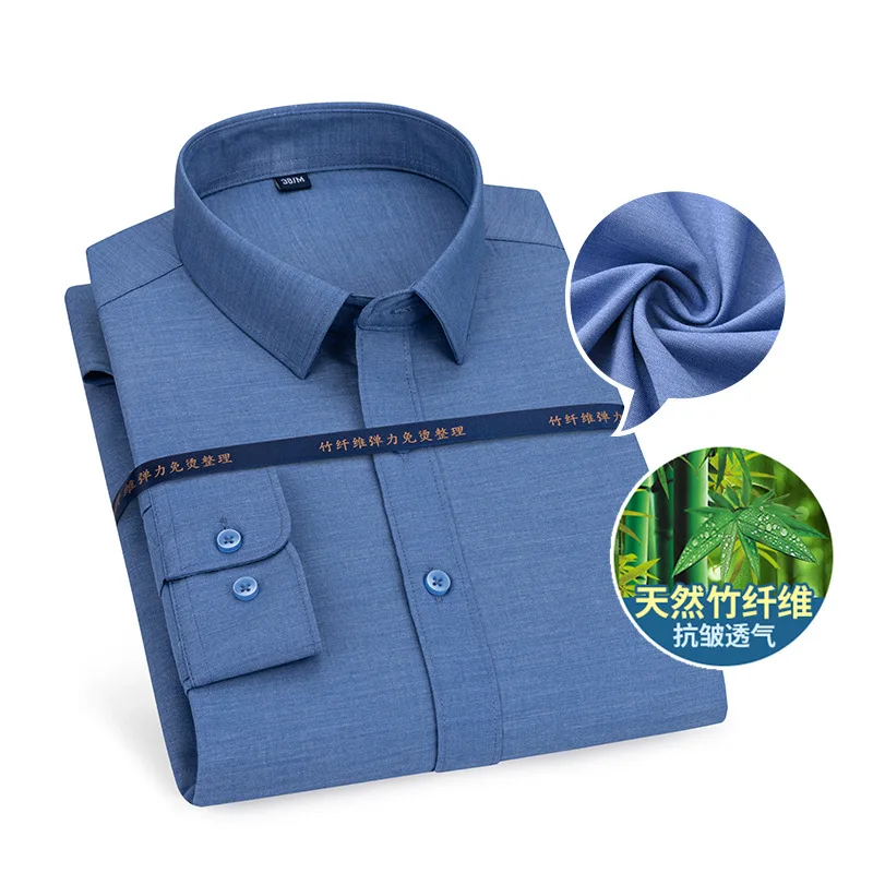 Bamboo Fiber Non-iron Stripes Printing Casual Pure Color Longsleeve Shirt for Men Slim Fit Shirt Men Business button up shirt
Bamboo Fiber Non-iron Stripes Printing Casual Pure Color Longsleeve Shirt for Men Slim Fit Shirt Men Business button up shirt