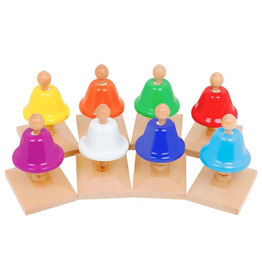 8 Note Diatonic Hand Bells Sets 8pcs Percussion Handbell Desk Bells W/ 2 Mallets Kids Baby Early Education Musical Instrument
8 Note Diatonic Hand Bells Sets 8pcs Percussion Handbell Desk Bells W/ 2 Mallets Kids Baby Early Education Musical Instrument