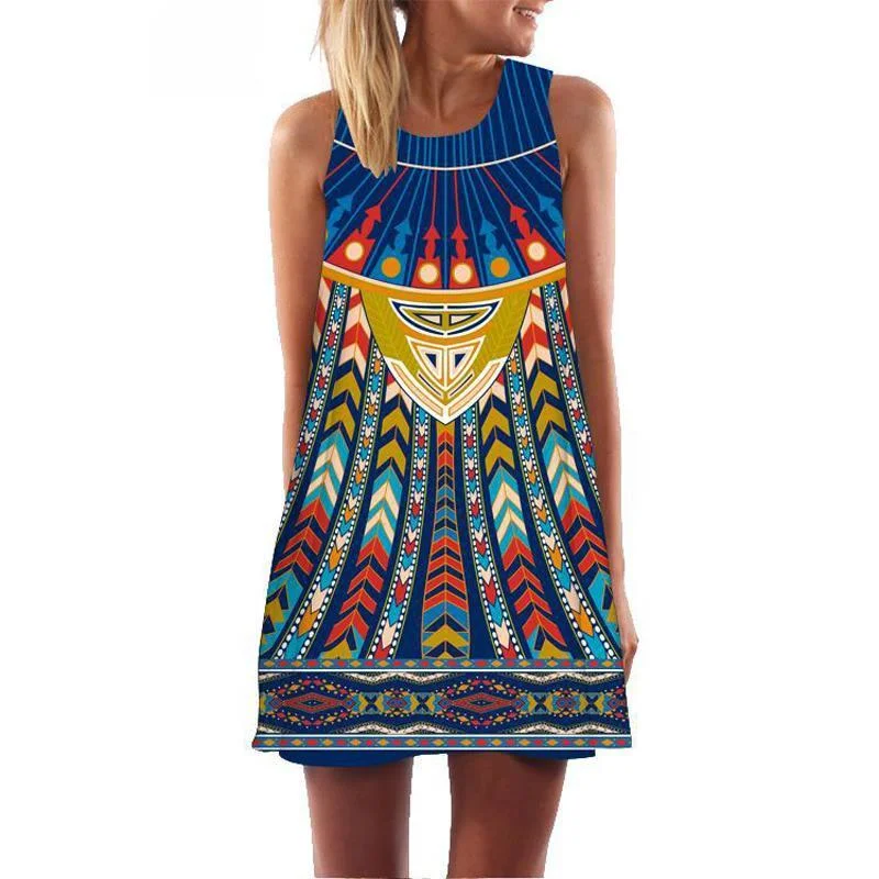 America Style Fashion Print Dress Women 2021 New Style Sleeveless Chiffon Casual Dress Hawk Short Summer A-Line Mini Dresses
America Style Fashion Print Dress Women 2021 New Style Sleeveless Chiffon Casual Dress Hawk Short Summer A-Line Mini Dresses