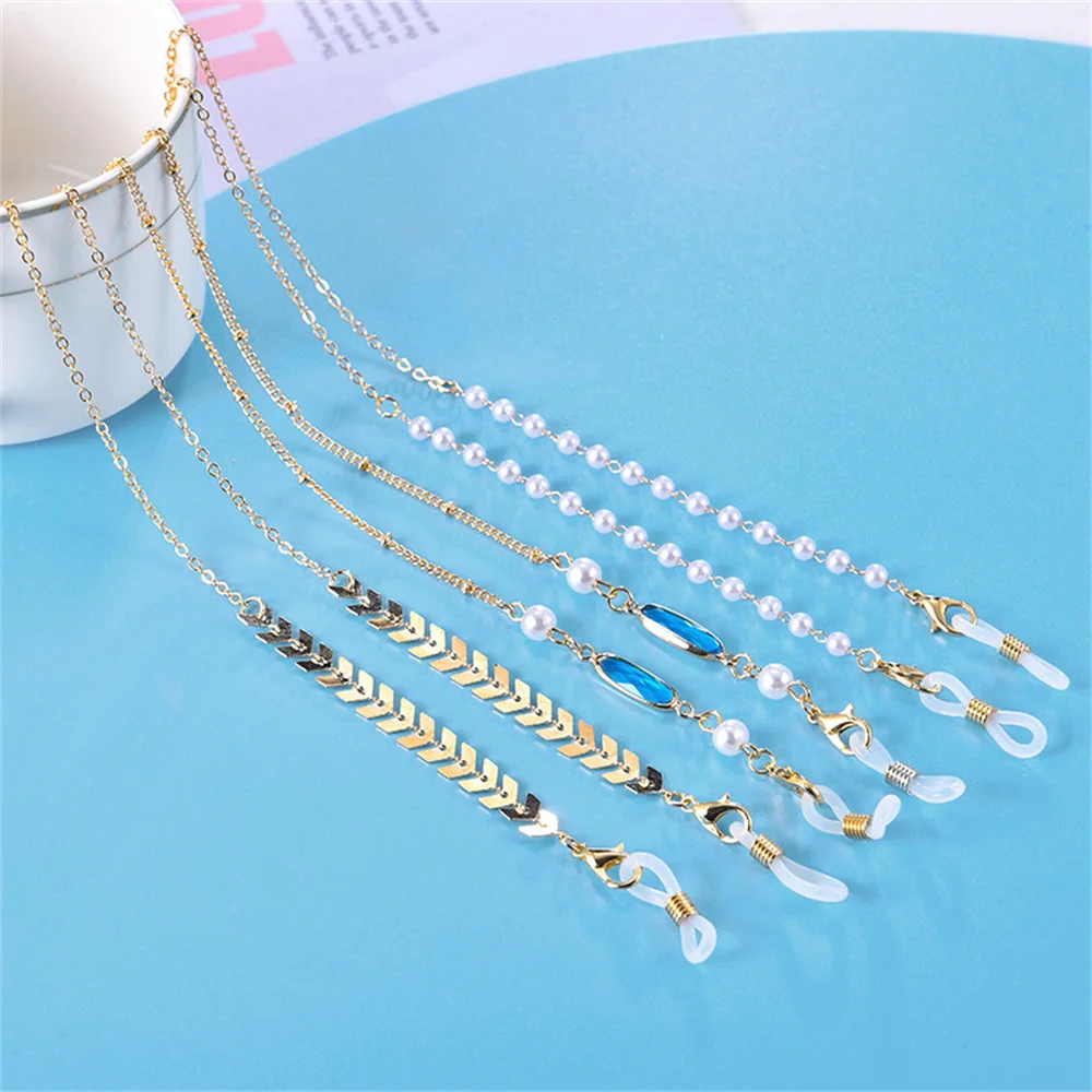 Eyeglasses Chain Imitation Pearl Beaded Women Outside Casual Sunglasses Accessory Necklace Gift Mask Hanging Rope Wholesale
Eyeglasses Chain Imitation Pearl Beaded Women Outside Casual Sunglasses Accessory Necklace Gift Mask Hanging Rope Wholesale