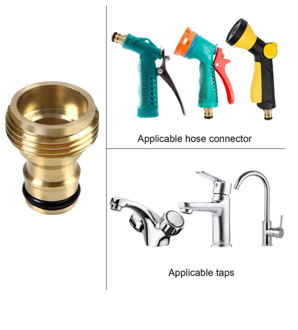 Fittings Connector Copper Pagoda Water Tube Brass Gold Barb Pipe Fitting Barbed Joint Coupler Adapter For 4mm 5 6 8 10 12 Gold