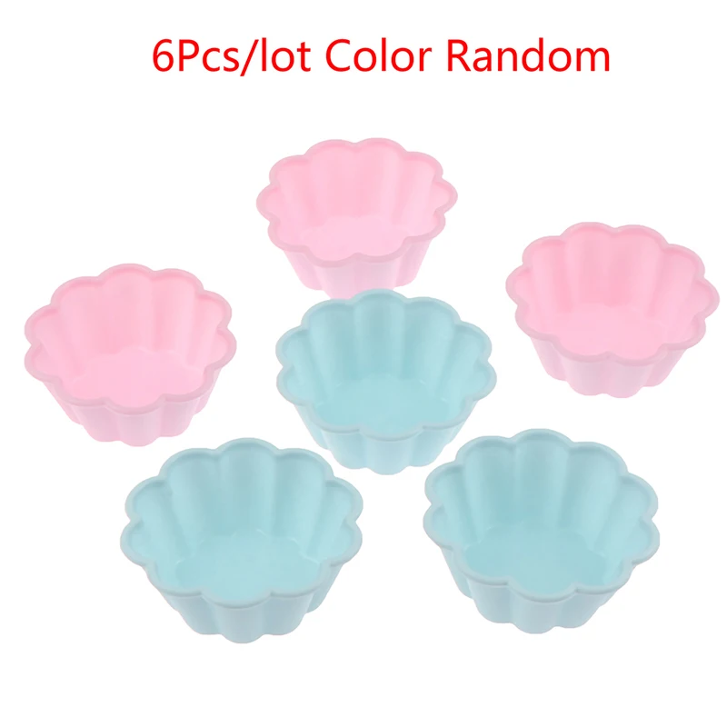 6pcs/lot DIY Silicone Mold Cupcake Cake Mold Muffin Baking Silicone Cake Mold Muffin 
6pcs/lot DIY Silicone Mold Cupcake Cake Mold Muffin Baking Silicone Cake Mold Muffin