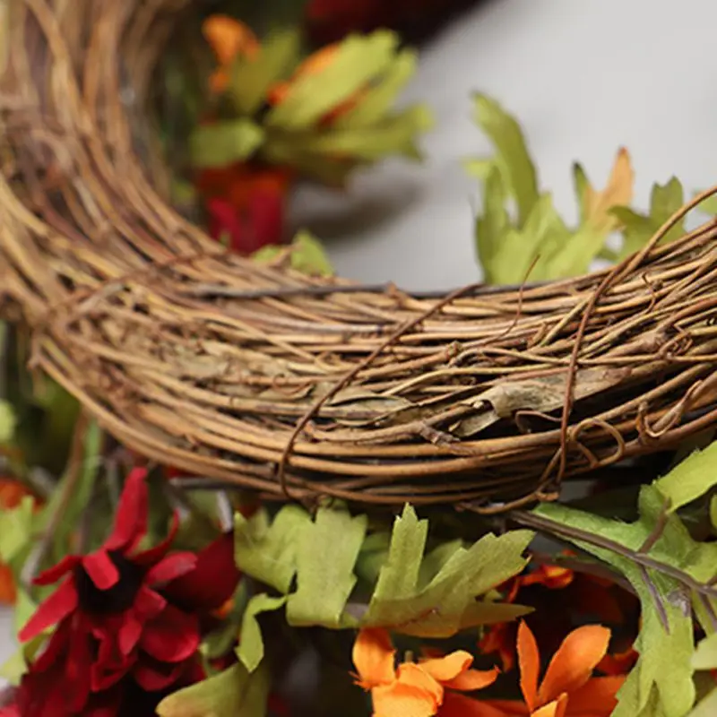Halloween Decoration Home Decor Autumn Sun Simulation Chrysanthemum Wreath Vine Circle Decor Thanksgiving Wall Hanging Decor
Halloween Decoration Home Decor Autumn Sun Simulation Chrysanthemum Wreath Vine Circle Decor Thanksgiving Wall Hanging Decor