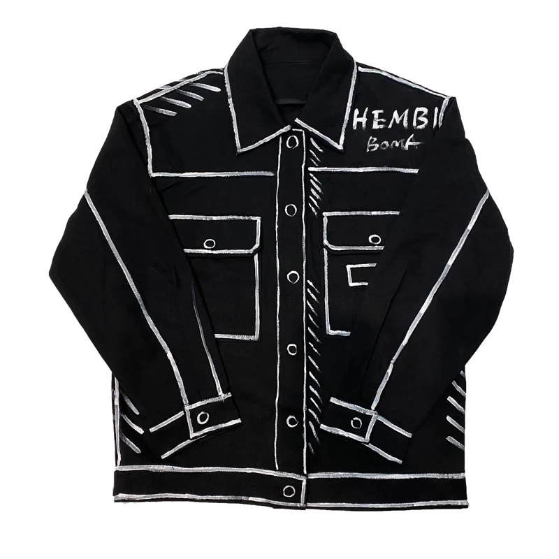 M-3XL!Japanese high street tide brand ins fried street hand-painted graffiti contrast denim jacket male autumn handsome jacket .
M-3XL!Japanese high street tide brand ins fried street hand-painted graffiti contrast denim jacket male autumn handsome jacket .