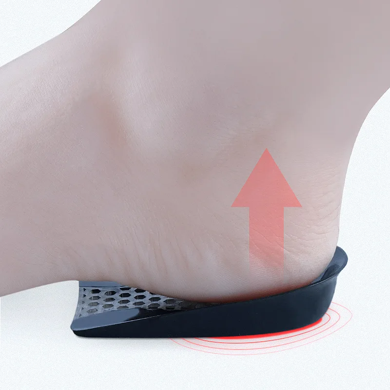 New Silicone Gel Heel Pad For Shock Absorption Plantar Fasciitis Pain Relief Foot Care Insert Insole Height Increase Cushion Pad
New Silicone Gel Heel Pad For Shock Absorption Plantar Fasciitis Pain Relief Foot Care Insert Insole Height Increase Cushion Pad