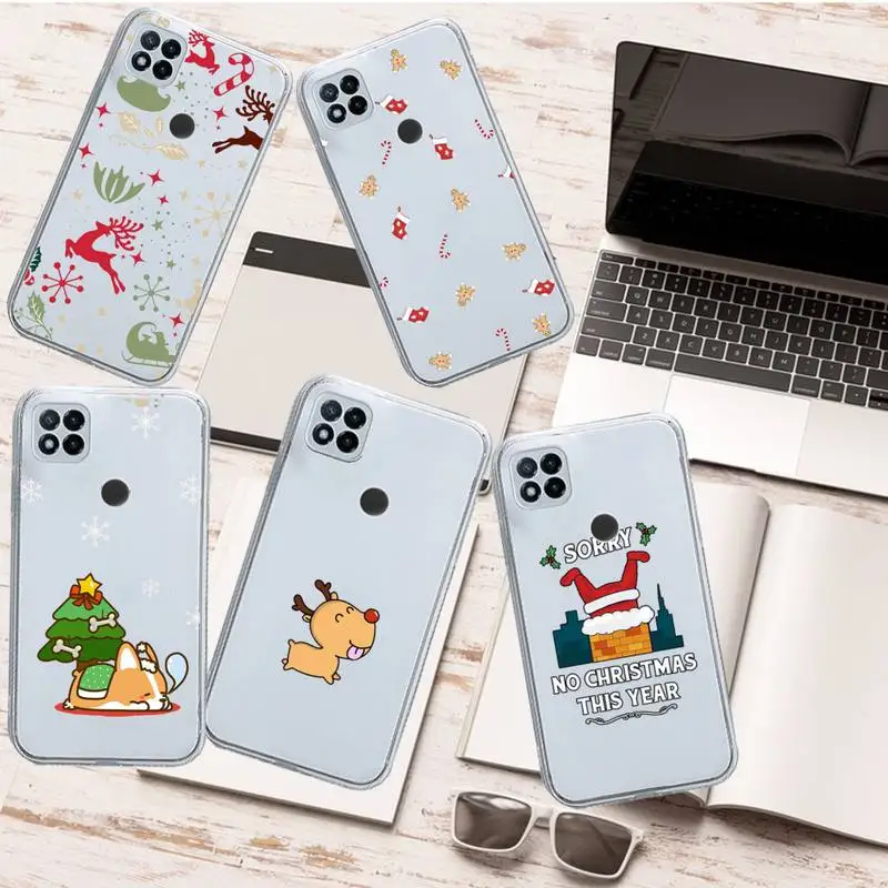Merry Christmas cartoon Elk Phone Case Transparent for Xiaomi redmi note 8 9 10 11 t lite pro ultra mix 4 k40
Merry Christmas cartoon Elk Phone Case Transparent for Xiaomi redmi note 8 9 10 11 t lite pro ultra mix 4 k40
