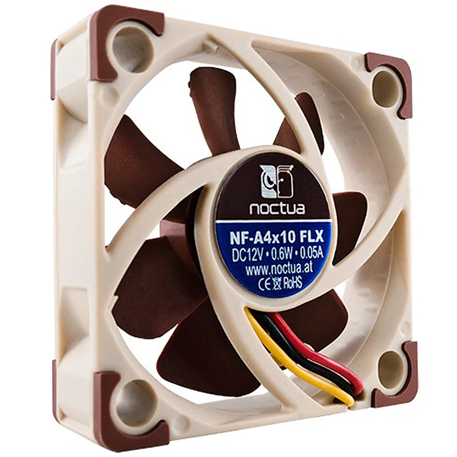 Noctua NF-A4x10 FLX 40 мм тихий охлаждающий вентилятор 5V 12V PWM контроль температуры