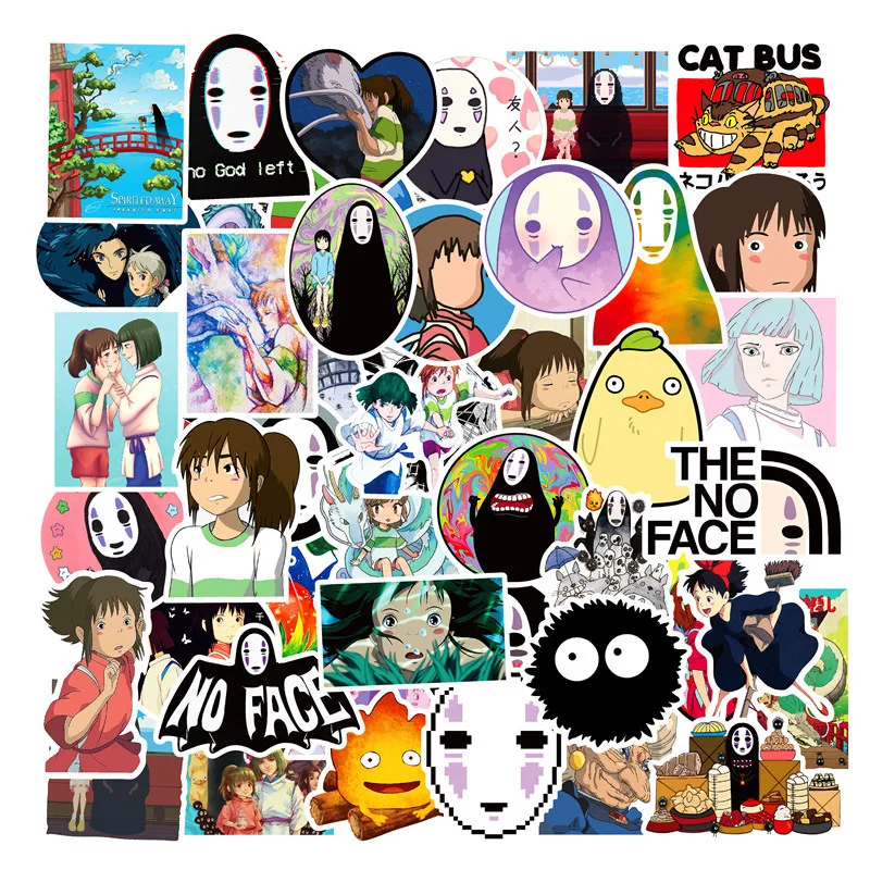 10/30/50pcs/pack Spirited Away Japanese anime Stickers For Motorcycle Notebook Computer Car DIY Children's Toys Decal Guitar Box
10/30/50pcs/pack Spirited Away Japanese anime Stickers For Motorcycle Notebook Computer Car DIY Children's Toys Decal Guitar Box