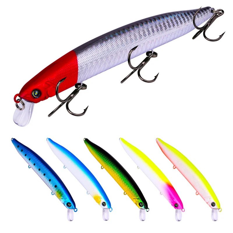 1 Pcs 18.5g 14cm 6 Colors Hard Bait Minnow Fishing Lures Peche Bass Trolling Artificial Hard Bait Crankbait Carp Fishing Tackle
1 Pcs 18.5g 14cm 6 Colors Hard Bait Minnow Fishing Lures Peche Bass Trolling Artificial Hard Bait Crankbait Carp Fishing Tackle