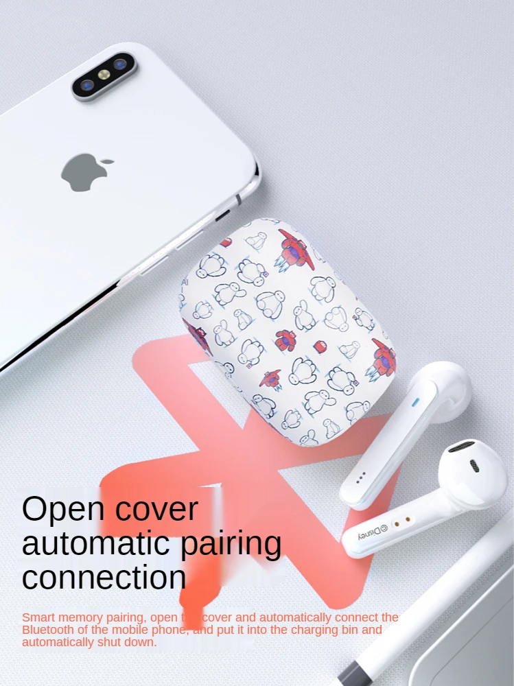 Disney Bluetooth Headset Wireless Sports Running In-ear Long Standby Call Music Player Portable Earplugs Can Be Used In One Ear
Disney Bluetooth Headset Wireless Sports Running In-ear Long Standby Call Music Player Portable Earplugs Can Be Used In One Ear
