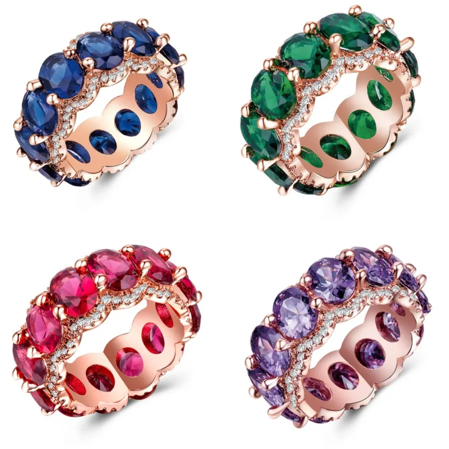 Rose Gold Color Unique Design Ring Paved Austrian Zircon Fashion Women Ring Jewelry Luxury Jewelry Engagement Rings for Women
Rose Gold Color Unique Design Ring Paved Austrian Zircon Fashion Women Ring Jewelry Luxury Jewelry Engagement Rings for Women