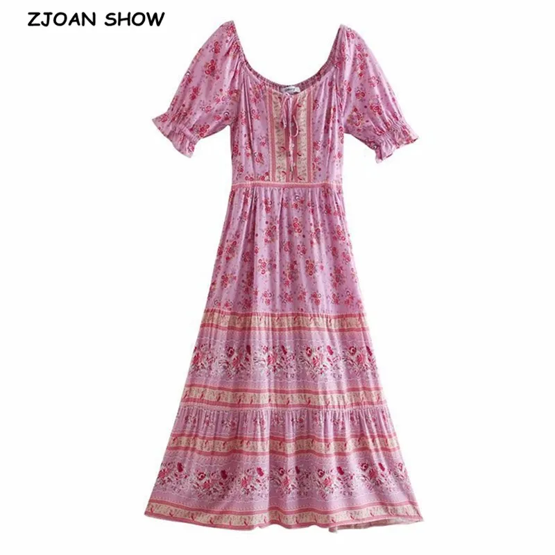 2021 BOHO Bandage Elastic Collar Floral print Women Dress Holiday Tie Bow Sashes Short Sleeve off Shoulder Midi Dresses Beach
2021 BOHO Bandage Elastic Collar Floral print Women Dress Holiday Tie Bow Sashes Short Sleeve off Shoulder Midi Dresses Beach