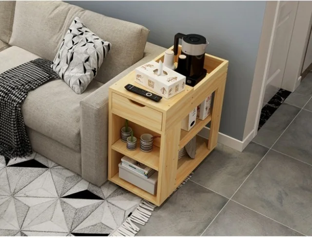 Small Tea Table With Side Corner Of 60 Cm Long, 30 Cm Wide And 58 Cm High, Simple Small Household Bedside Cabinet, Mobile Sofa S
Small Tea Table With Side Corner Of 60 Cm Long, 30 Cm Wide And 58 Cm High, Simple Small Household Bedside Cabinet, Mobile Sofa S