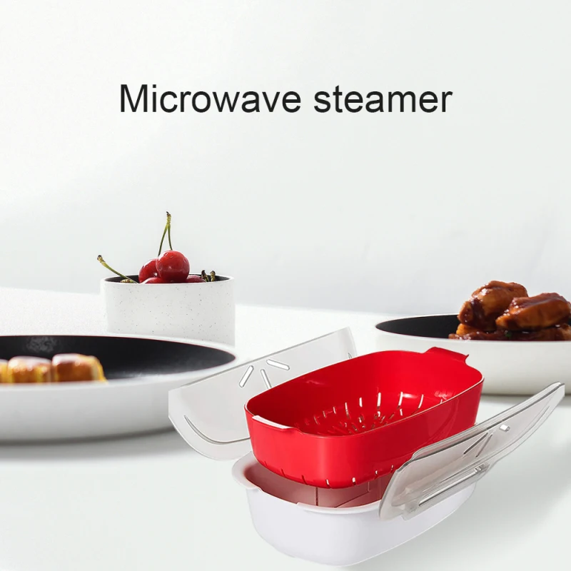 PP food grade steamer oven steamer microwave oven fish meat vegetable food steamer induction cooker steamer kitchen cooker
PP food grade steamer oven steamer microwave oven fish meat vegetable food steamer induction cooker steamer kitchen cooker