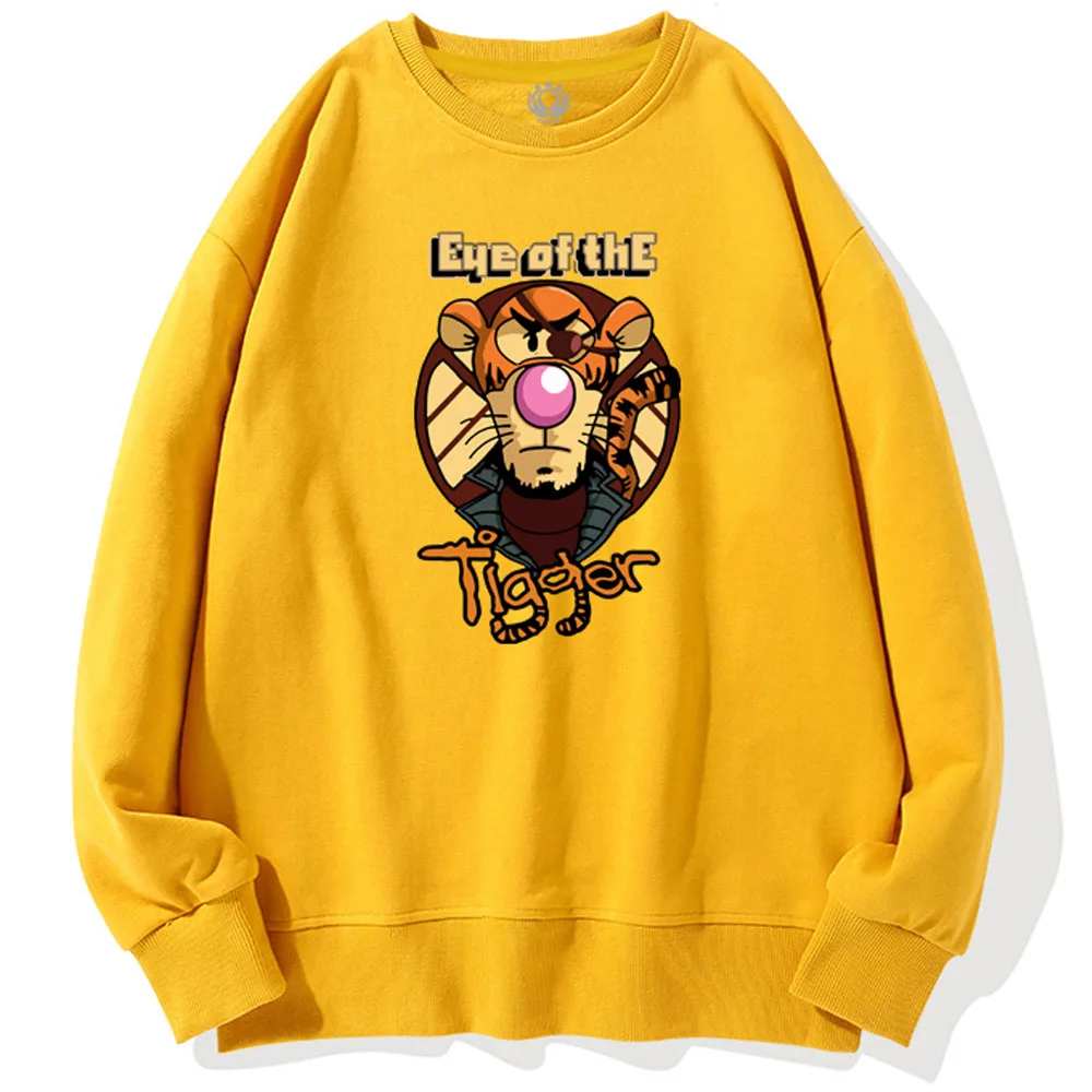 Disney Sweatshirts Fashion Winnie The Pooh Tigger Casual Unisex Women Jumper O-neck Long Sleeve Top Print Cartoon 8 Color Cotton
Disney Sweatshirts Fashion Winnie The Pooh Tigger Casual Unisex Women Jumper O-neck Long Sleeve Top Print Cartoon 8 Color Cotton