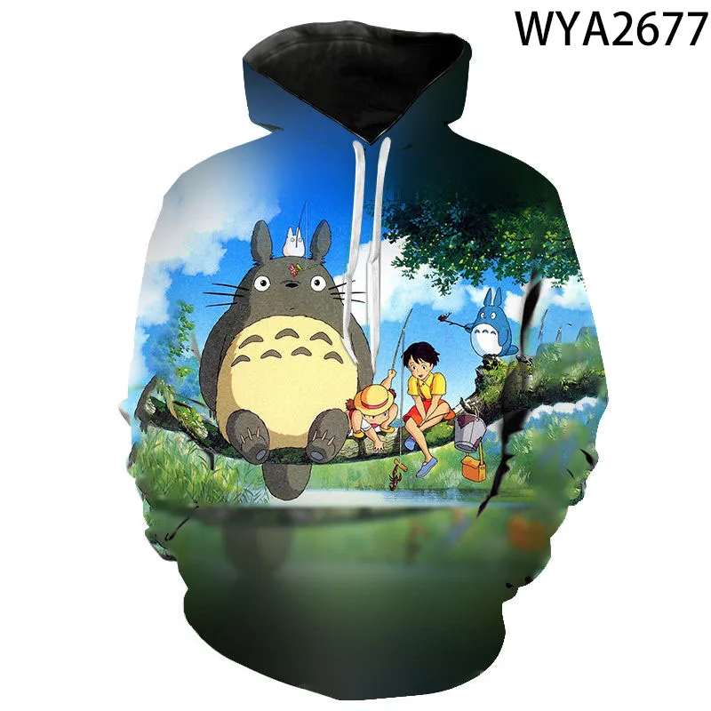 Детская аниме одежда Kawaii мультфильм Тоторо 3D печать Модный женский спортивный костюм оверсайз осень мужская толстовка с длинным рукавом
Детская аниме одежда Kawaii мультфильм Тоторо 3D печать Модный женский спортивный костюм оверсайз осень мужская толстовка с длинным рукавом