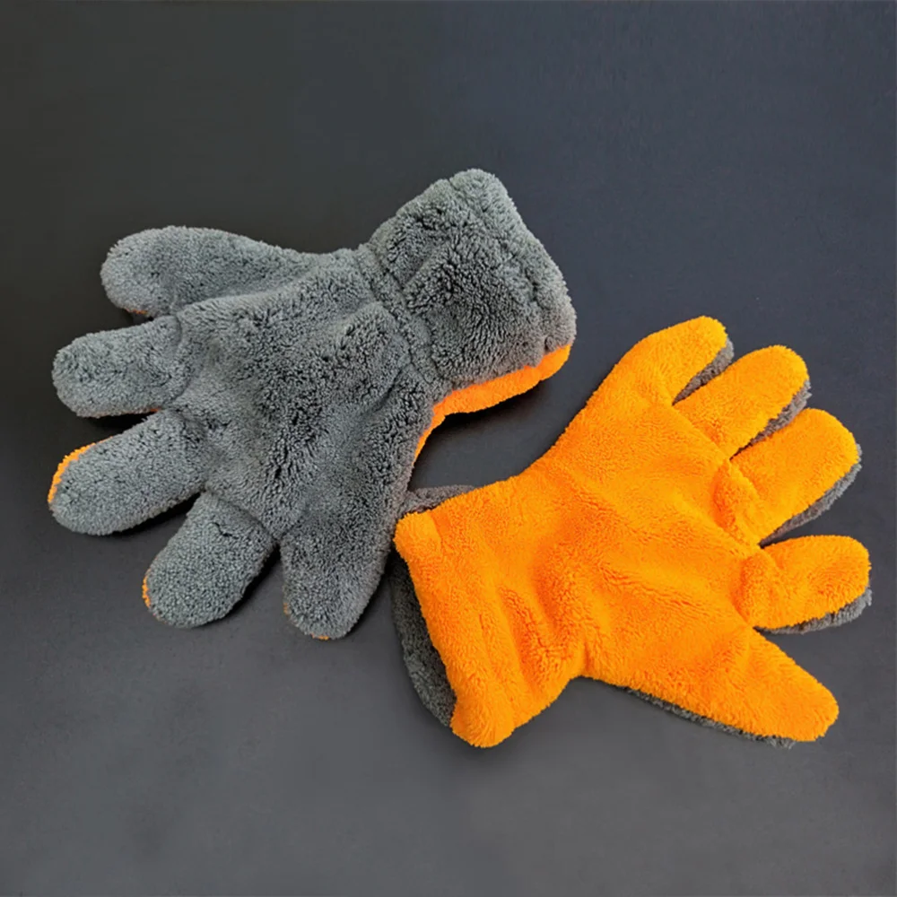 Quick Dusting Mitt Finger Dual-side Coral Fleece Car Wash Duster Mitt Lint Scratch Free Car Washing
Quick Dusting Mitt Finger Dual-side Coral Fleece Car Wash Duster Mitt Lint Scratch Free Car Washing