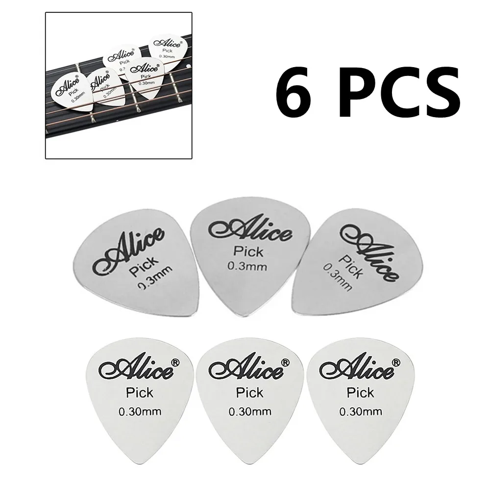 Alice 6pcs Metal Guitar Picks Plectrums Speed Type Steel Acoustic Electric 0.3mm Heavy Hard Super Thin High Shine Fast Precise
Alice 6pcs Metal Guitar Picks Plectrums Speed Type Steel Acoustic Electric 0.3mm Heavy Hard Super Thin High Shine Fast Precise