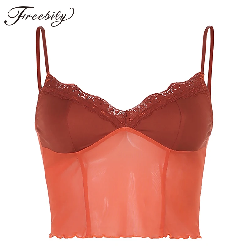 Винтаж кружева Y2k Топы Для женщин сексуальное прозрачное нижнее белье V образным вырезом эстетическое облегающие Короткие топы без рукавов ...
Винтаж кружева Y2k Топы Для женщин сексуальное прозрачное нижнее белье V образным вырезом эстетическое облегающие Короткие топы без рукавов ...