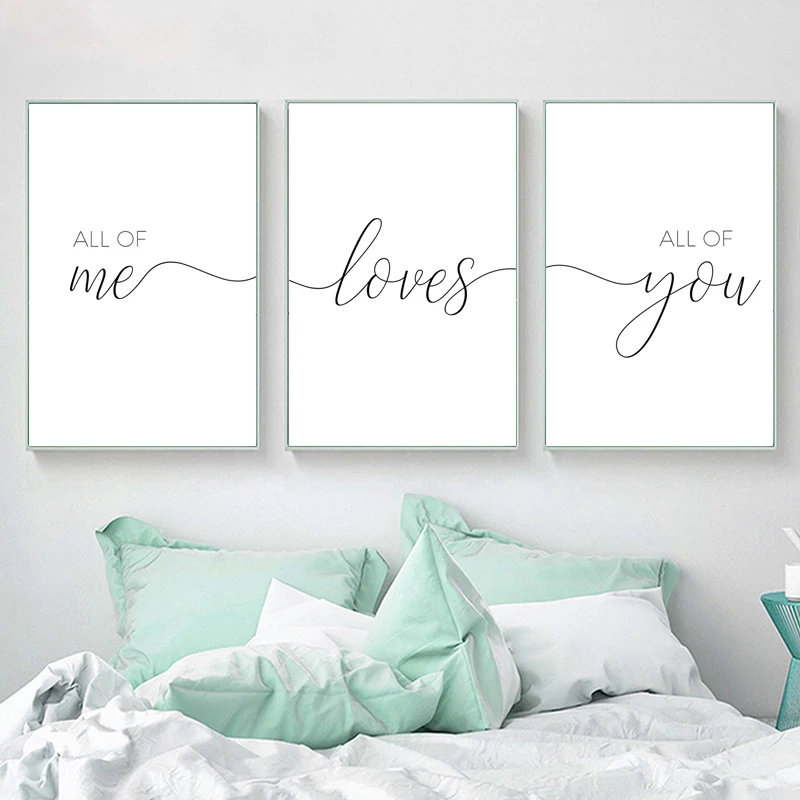 Nordic Style Black White Wall Art Motivational Love Quote Posters and Prints Canvas Painting for Living Room Home Decoration
Nordic Style Black White Wall Art Motivational Love Quote Posters and Prints Canvas Painting for Living Room Home Decoration