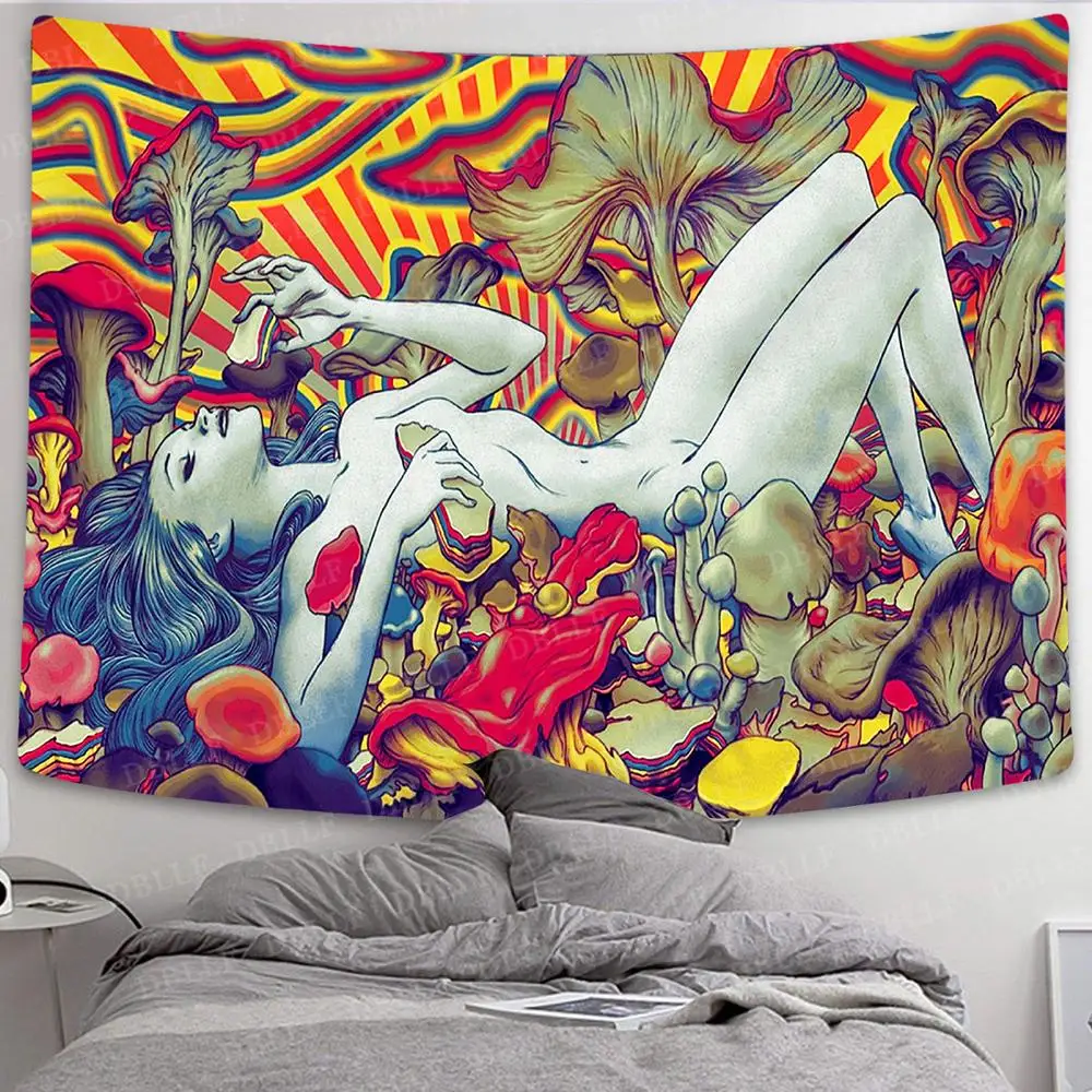 Simsant Cartoon Mermaid Tapestry Abstract Medieval Women Wall Hanging Backdrop for Apartment Bedroom Decor GT2TDBZY1520
Simsant Cartoon Mermaid Tapestry Abstract Medieval Women Wall Hanging Backdrop for Apartment Bedroom Decor GT2TDBZY1520