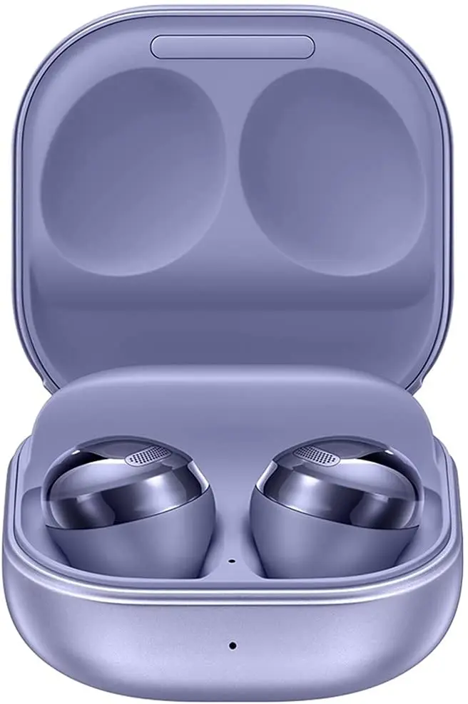 Samsung Galaxy Buds Pro, настоящие Беспроводные наушники с активным шумоподавлением (в комплект входит чехол для беспроводной зарядки), Phantom фиолетовы... 
Samsung Galaxy Buds Pro, настоящие Беспроводные наушники с активным шумоподавлением (в комплект входит чехол для беспроводной зарядки), Phantom фиолетовы...