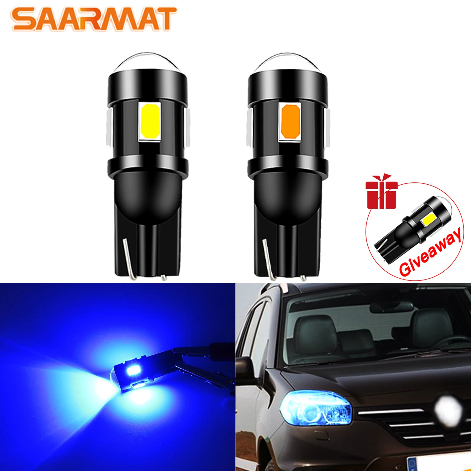 2pcs 6SMD car The width light Interior Bulb Reading Light For Renault Duster Megane 2 Subaru Forester Legacy Kia KX5 K2 K5 
2pcs 6SMD car The width light Interior Bulb Reading Light For Renault Duster Megane 2 Subaru Forester Legacy Kia KX5 K2 K5