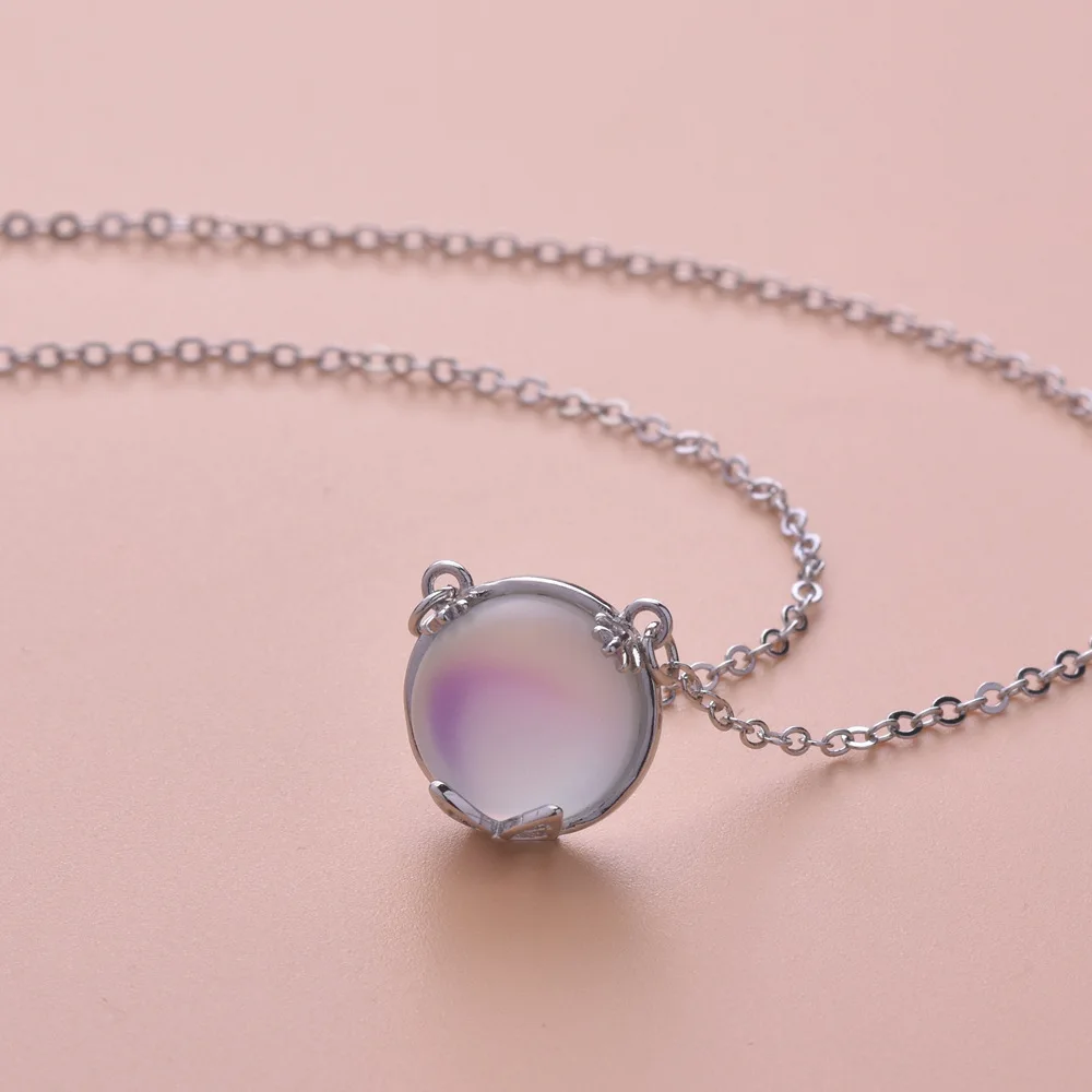 Fashion Simple Silver Plated Moonstone Pendant 2021 Elegant Women O-chain Clavicular Chain for Women Wedding Best Jewelry
Fashion Simple Silver Plated Moonstone Pendant 2021 Elegant Women O-chain Clavicular Chain for Women Wedding Best Jewelry