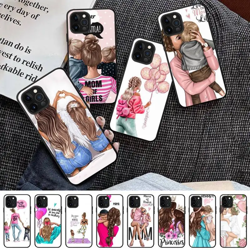 Mom Baby Phone Case for iPhone 13 12 mini 11 pro Xs max Xr X 8 7 6 6s Plus 5s cover
Mom Baby Phone Case for iPhone 13 12 mini 11 pro Xs max Xr X 8 7 6 6s Plus 5s cover