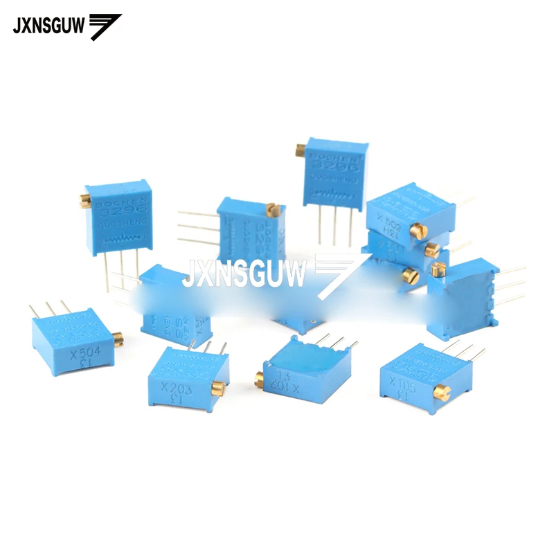 10PCS 3296X-50R 100R 200R 500R 2K 5K 10K 20K 50K 200K 500K 1M side adjustment/adjustable multi-turn potentiometer 3296X
10PCS 3296X-50R 100R 200R 500R 2K 5K 10K 20K 50K 200K 500K 1M side adjustment/adjustable multi-turn potentiometer 3296X