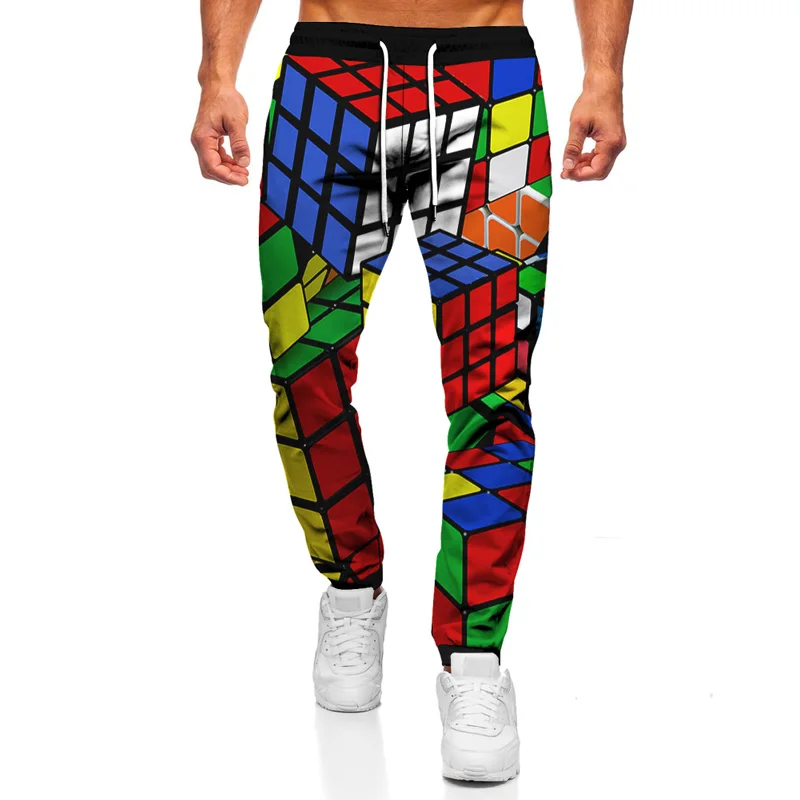 Casual Streetwear Novelty Long Pant Unisex 3D Changeable Rhombus Pattern Print Adult Trousers Fashion Harajuku Men Sweatpants
Casual Streetwear Novelty Long Pant Unisex 3D Changeable Rhombus Pattern Print Adult Trousers Fashion Harajuku Men Sweatpants