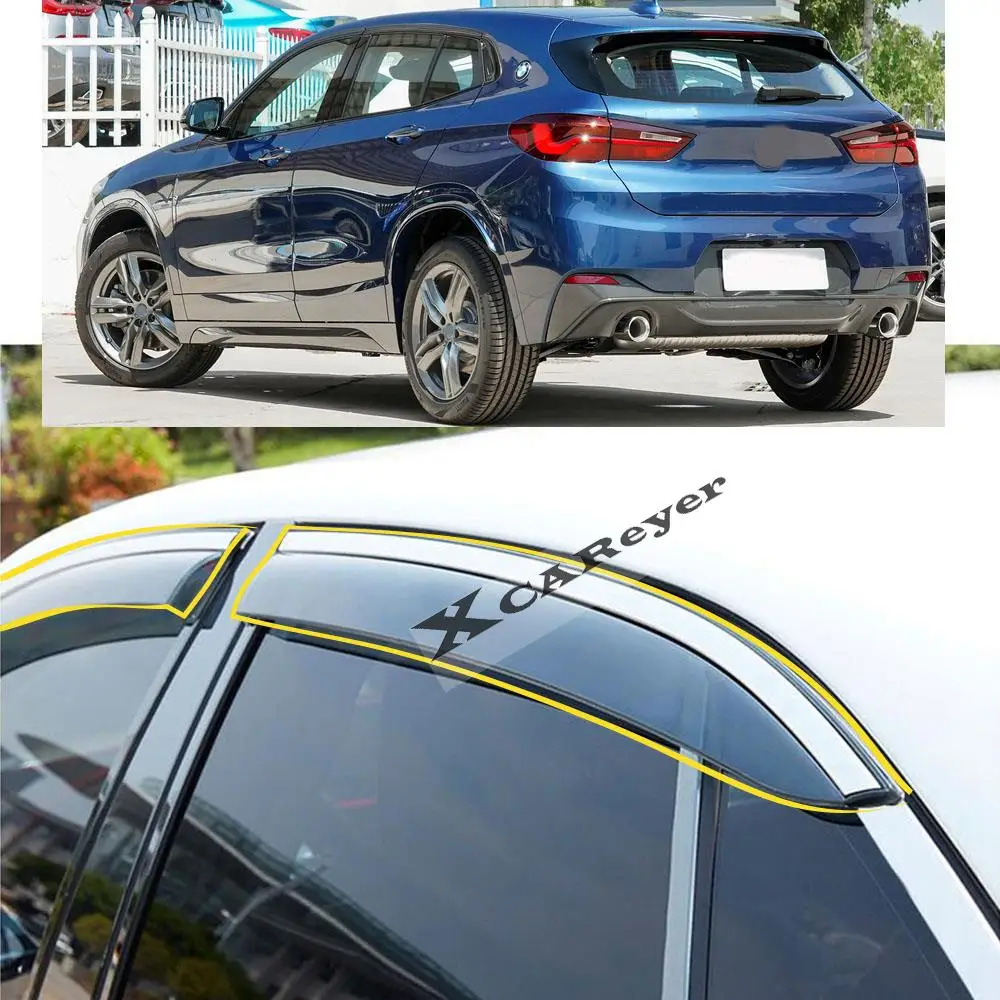 Стикер для кузова BMW X2 2019 2020 2021 2022, пластиковое стекло, ветрозащитный козырек, защита от дождя/Солнца, запчасти для вентиляции
Стикер для кузова BMW X2 2019 2020 2021 2022, пластиковое стекло, ветрозащитный козырек, защита от дождя/Солнца, запчасти для вентиляции