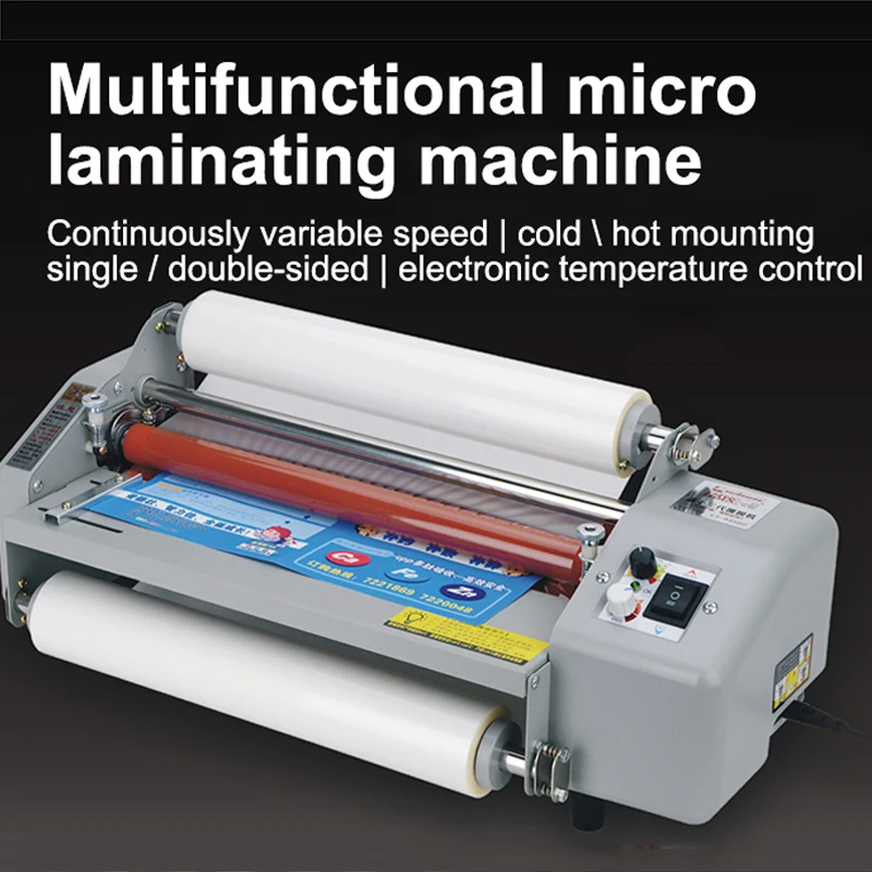 Miniature Laminating Machine Cold Film Office Tools File Laminator Paper Printed Matter Document Photo Laminating Multifunction
Miniature Laminating Machine Cold Film Office Tools File Laminator Paper Printed Matter Document Photo Laminating Multifunction