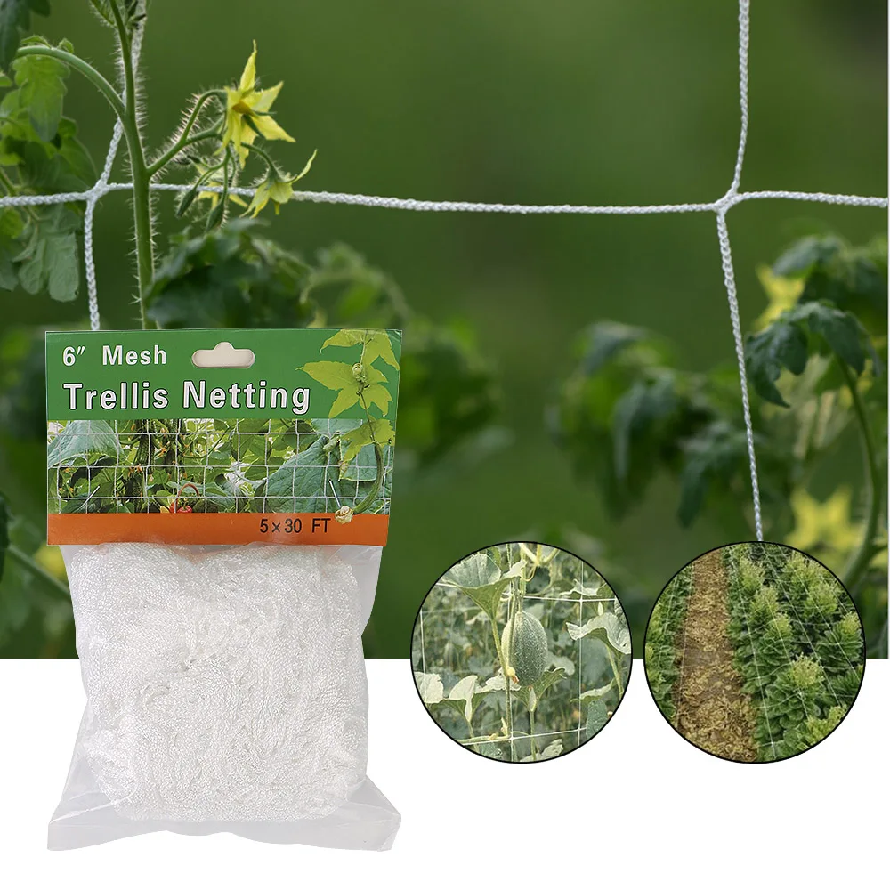 Heavy-Duty Polyester Plant Trellis Netting Plant Support Vine Climbing Multi Use Hydroponics Garden Net Accessories
Heavy-Duty Polyester Plant Trellis Netting Plant Support Vine Climbing Multi Use Hydroponics Garden Net Accessories