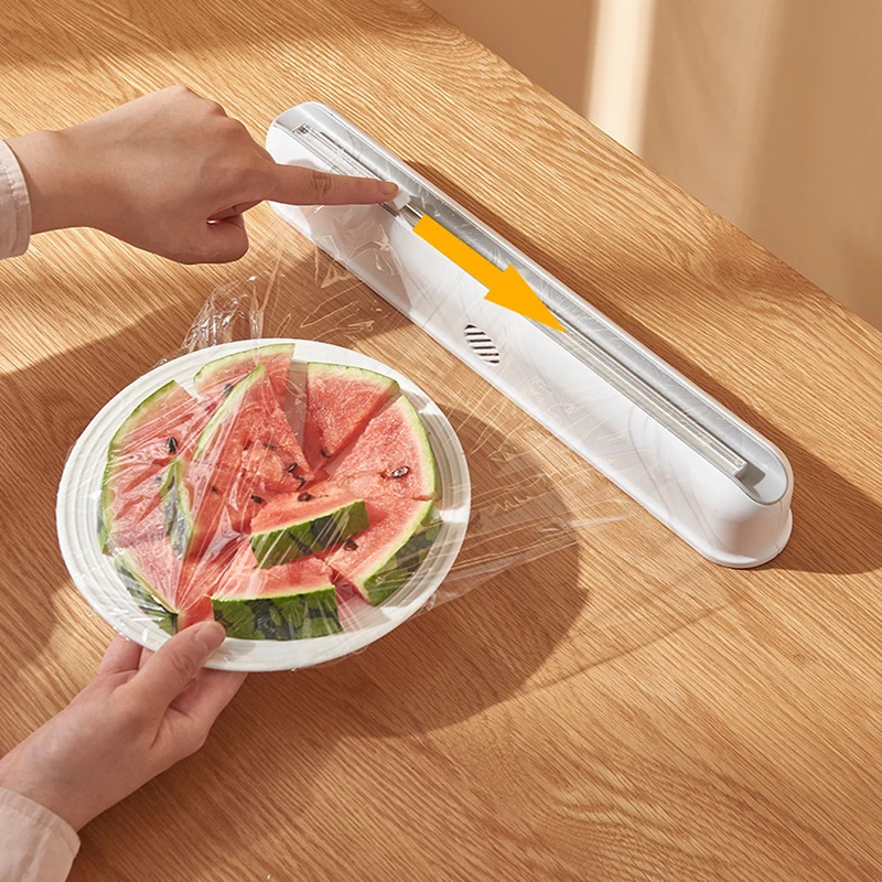 Adjustable Cling Film Cutter Foil Sharp Cutter Wall-mounted Suction Cup Food Storage Wrap Dispenser Cutter Home Kitchen Tools
Adjustable Cling Film Cutter Foil Sharp Cutter Wall-mounted Suction Cup Food Storage Wrap Dispenser Cutter Home Kitchen Tools