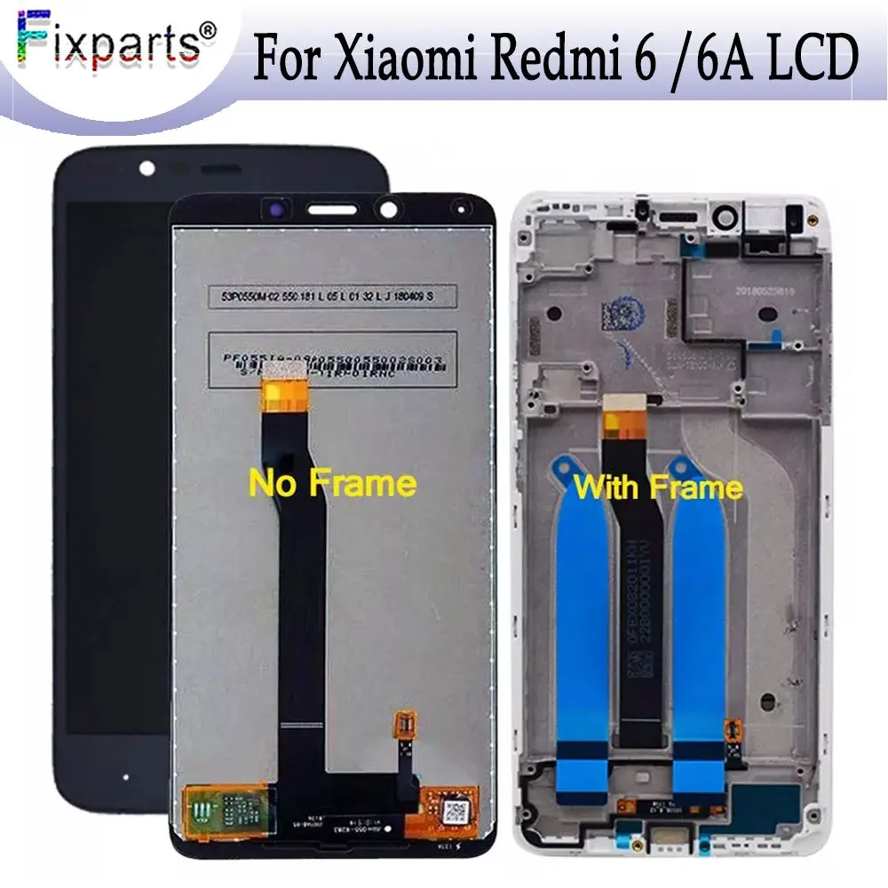 5.45" For Redmi 6 LCD Display For Redmi 6A LCD Display Digitizer Assembly Touch Screen For Xiaomi Redmi 6A LCD Replacement Parts
5.45" For Redmi 6 LCD Display For Redmi 6A LCD Display Digitizer Assembly Touch Screen For Xiaomi Redmi 6A LCD Replacement Parts