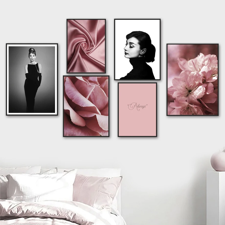 Classic Hepburn Rose Cherry Blossom Petal Wall Art Canvas Painting Nordic Posters And Prints Wall Pictures For Living Room Decor
Classic Hepburn Rose Cherry Blossom Petal Wall Art Canvas Painting Nordic Posters And Prints Wall Pictures For Living Room Decor