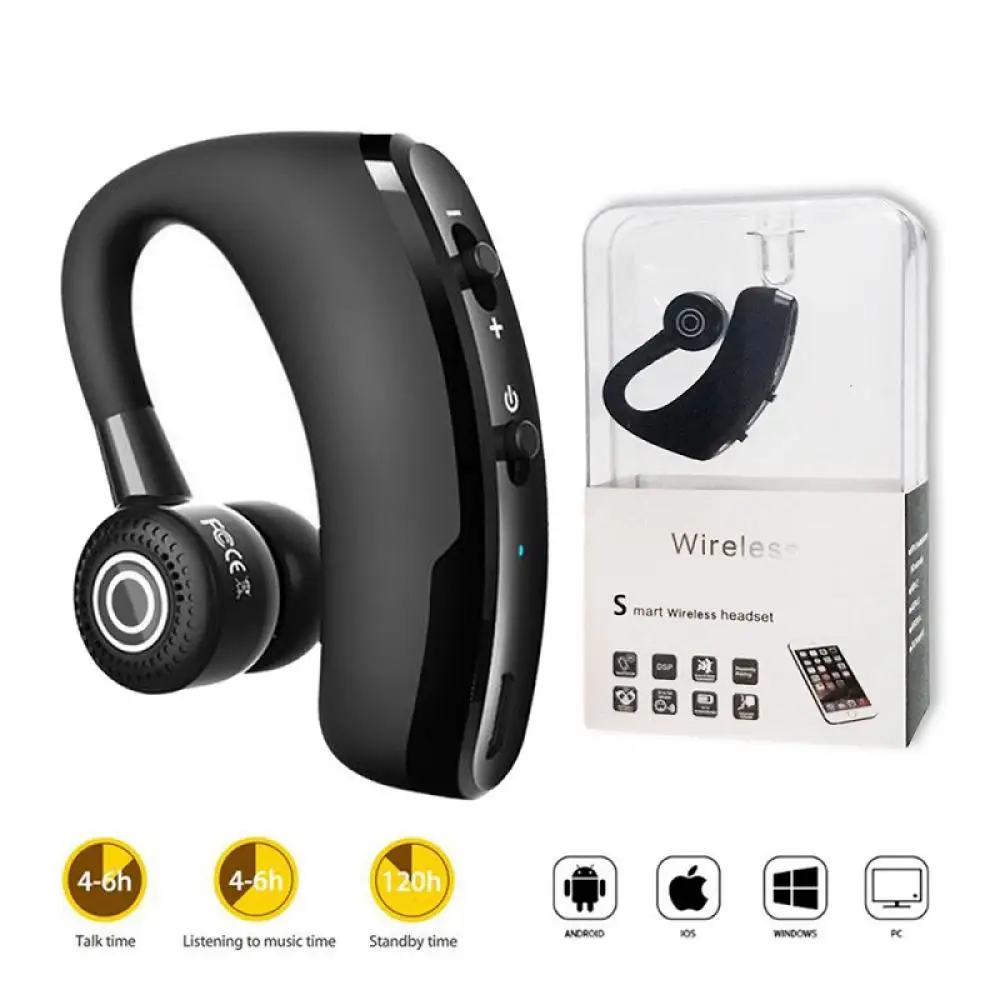 Bluetooth 4.1 Headset V9 Sports Headphone Handsfree Wireless Earphone Universal Bluetooth Sports Bass Earbuds with Mic
Bluetooth 4.1 Headset V9 Sports Headphone Handsfree Wireless Earphone Universal Bluetooth Sports Bass Earbuds with Mic
