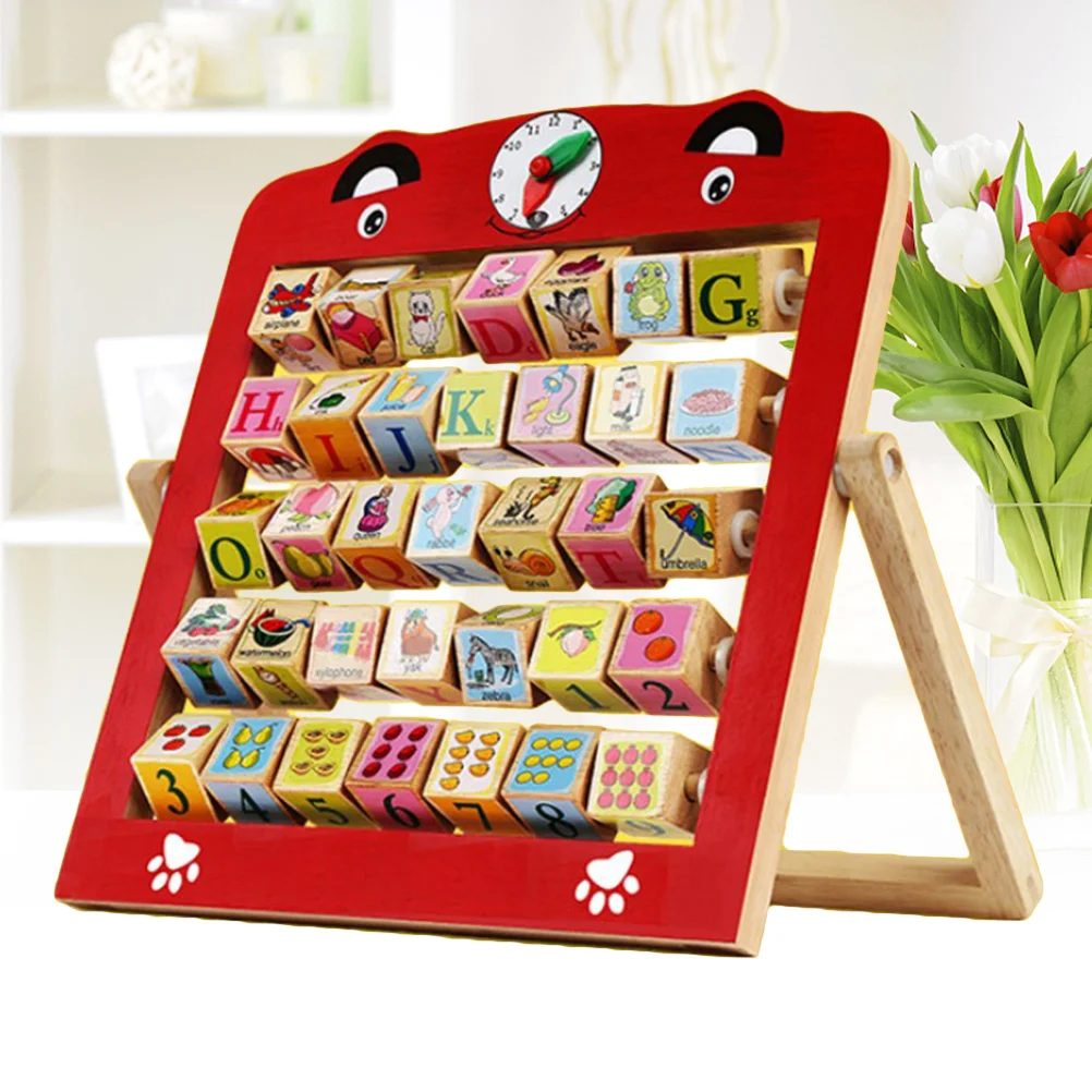Wooden Early Education Toys Number Learning Alphabet Animal Cognitive Building Blocks for Children Kids (Red)
Wooden Early Education Toys Number Learning Alphabet Animal Cognitive Building Blocks for Children Kids (Red)