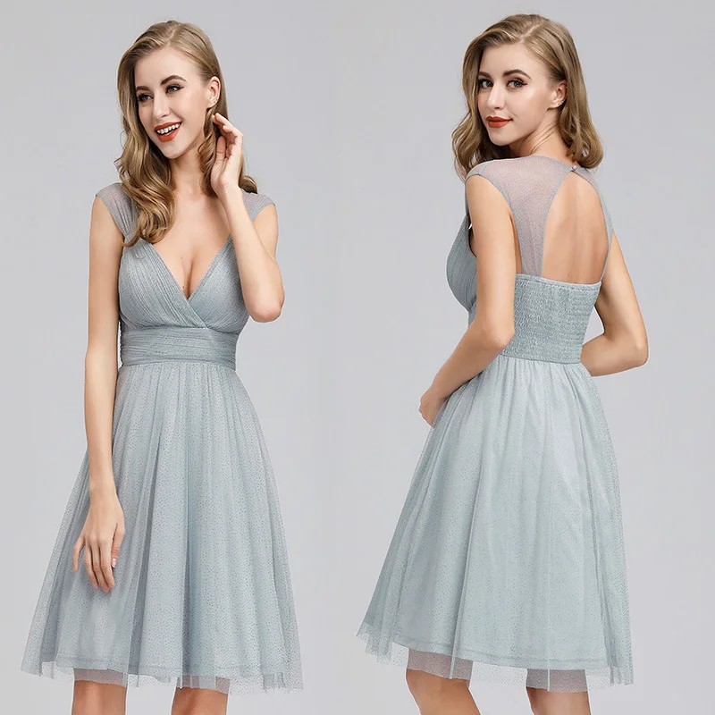 It's Yiiya Cocktail Dress Elegant V-neck Backless Robe De Soiree A-Line Women Party Dresses Plus Size Short Robe Cocktail C564
It's Yiiya Cocktail Dress Elegant V-neck Backless Robe De Soiree A-Line Women Party Dresses Plus Size Short Robe Cocktail C564
