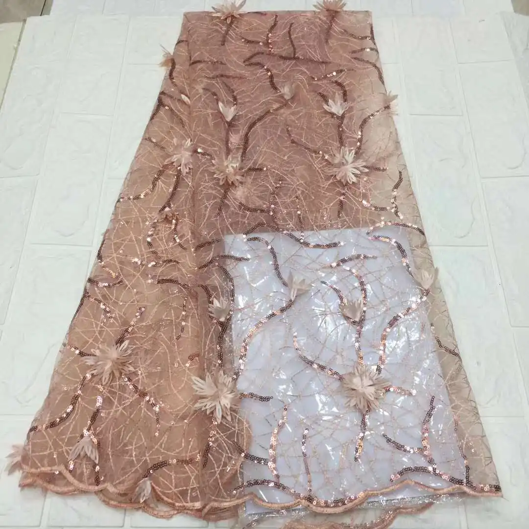 2020 High Quality African Lace Fabric 3D Flower and Sequin Tulle Lace Fabric New Design Nigeria Tulle Lace Fabric FJ4314
2020 High Quality African Lace Fabric 3D Flower and Sequin Tulle Lace Fabric New Design Nigeria Tulle Lace Fabric FJ4314
